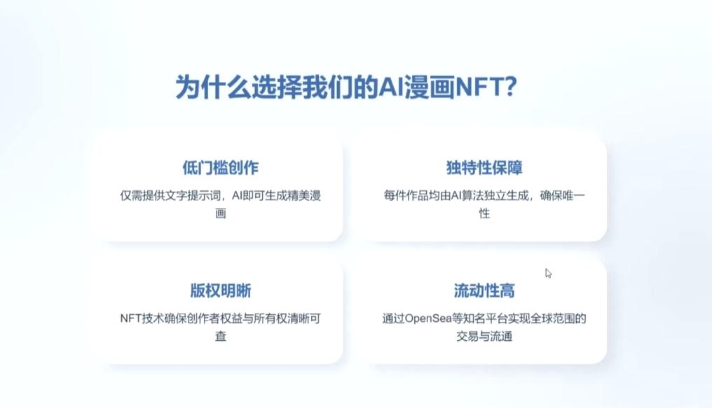 创意漫画NFT展示